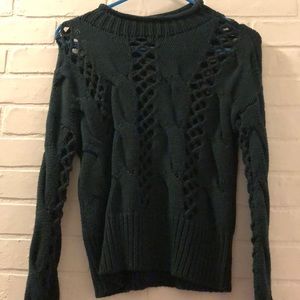 Long sleeve crop top